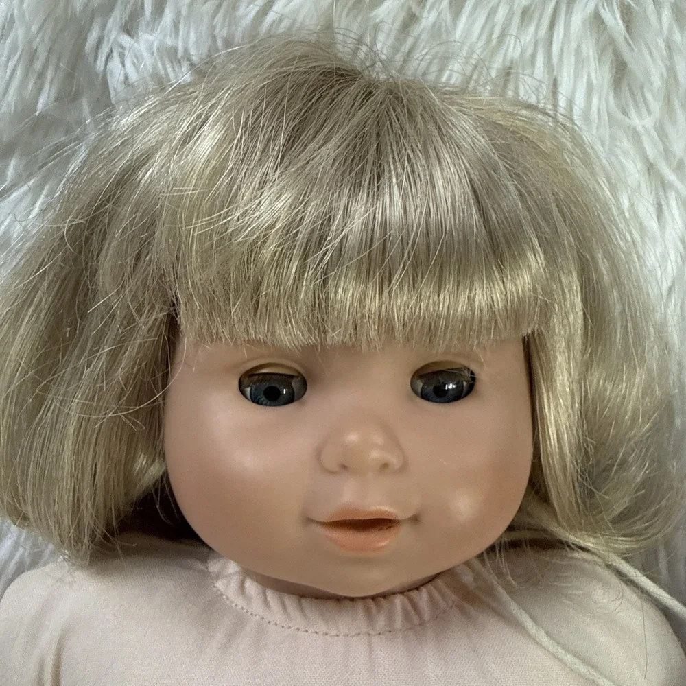 American Girl Bitty Baby Doll Blonde Hair Blue Eyes 2013 Unbranded Outfit